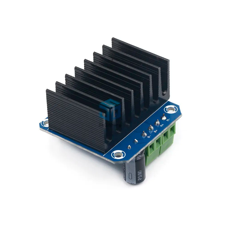 Módulo controlador de Motor doble BTS7960 43A h-bridge - Imagen 4