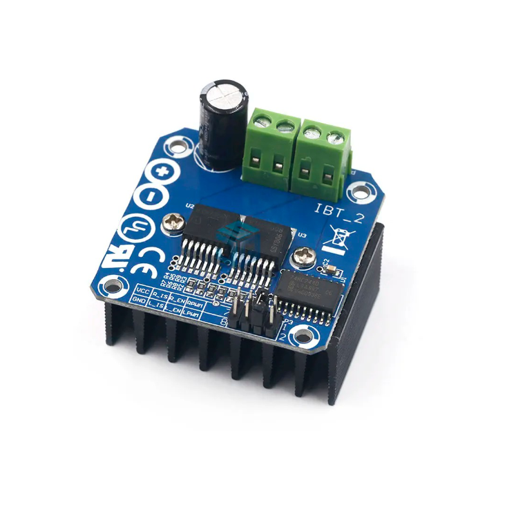 Módulo controlador de Motor doble BTS7960 43A h-bridge - Imagen 5